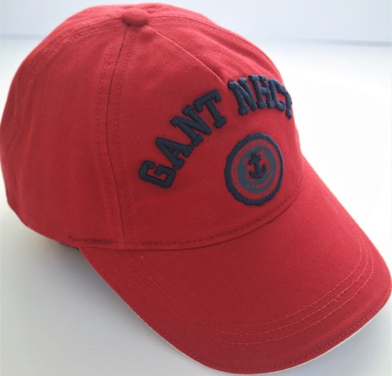 Gant Crest Cap - Rood - Maat L (52-54)