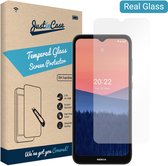 Nokia C21 screenprotector - Gehard glas - Transparant - Just in Case
