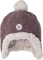 Lodger Babymuts - Winter - Fleece voering - Goede pasvorm - 3-6M - Paars