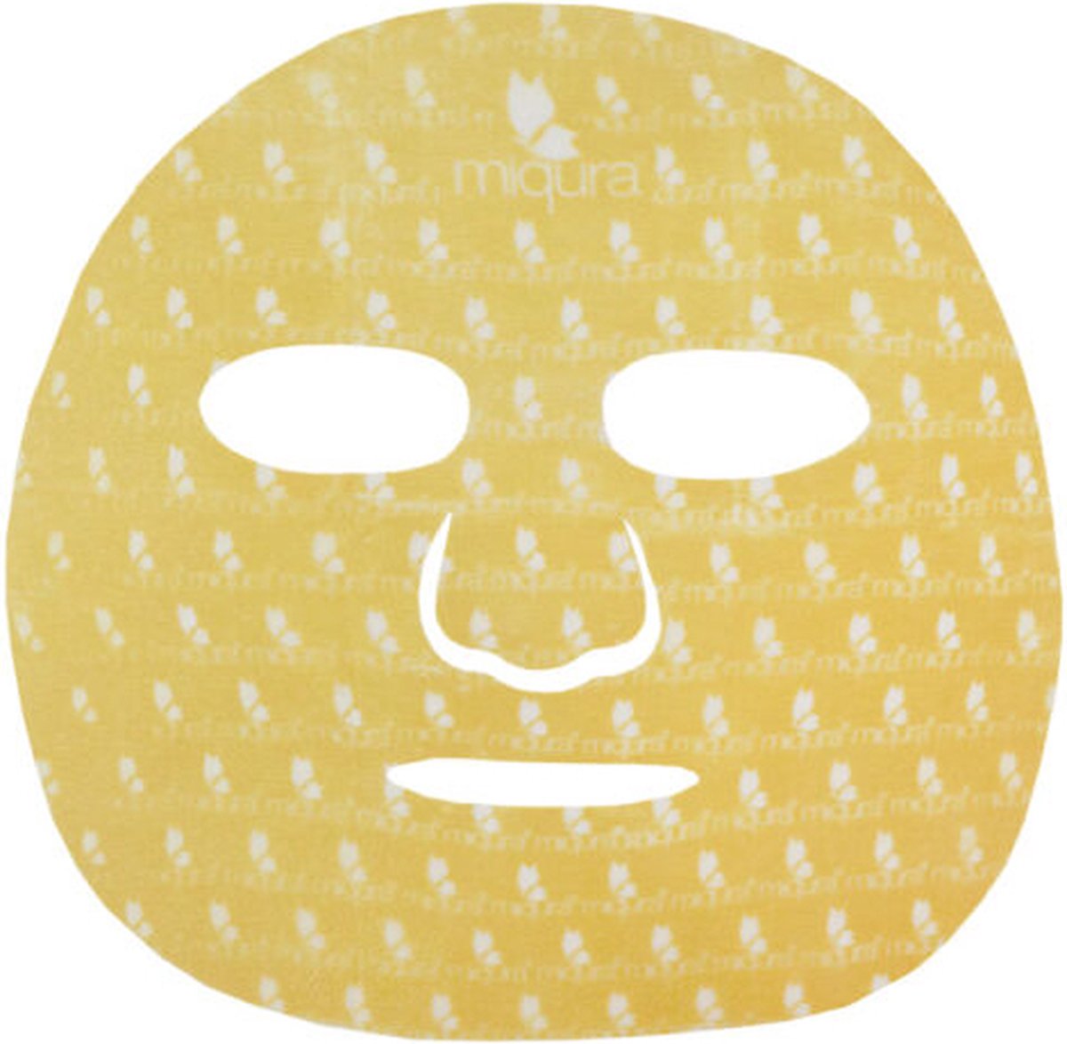 Miqura - Clay Collection - Yellow Clay Sheet Mask