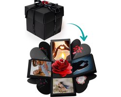 Pora&Co - Explosion box – Explosie foto doos – Gift box - Foto Box – Foto doos - Foto doos cadeau - Inclusief accessoires Pora&Co - Explosion box – Explosie foto doos – Gift box - Foto Box – Foto doos - Foto doos cadeau - Inclusief accessoires