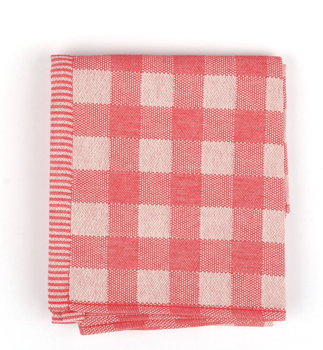 Bunzlau Castle Theedoek Ruit Rood | bol.com