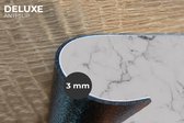 Set de table - Marbre - Wit - Grijs - Luxe - 45x30 cm - 6 pièces