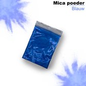 Mica poeder - Pigment poeder - mica powder - epoxy pigment - blauw - kleurstof - pigment- 5 gram per zakje - te gebruiken voor zeep, bath bombs en om kaarsen te maken!