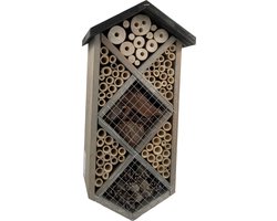GARDEN SPRIT Insectenhotel 7-kamers 17 x 11 x 42 cm. Bijenhotel