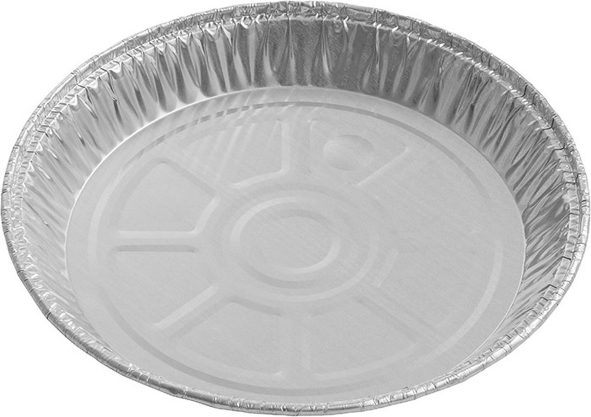 Aluminium schaal Rond 155x18mm - 1.000 st/ds.