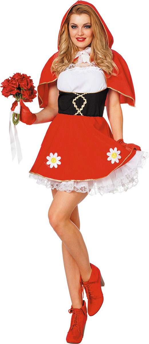 Roodkapje jurk - Luxe - Merkloos