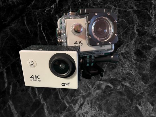 Caméra D'action Full Hd Avec Objectif Grand-angle, Kit D