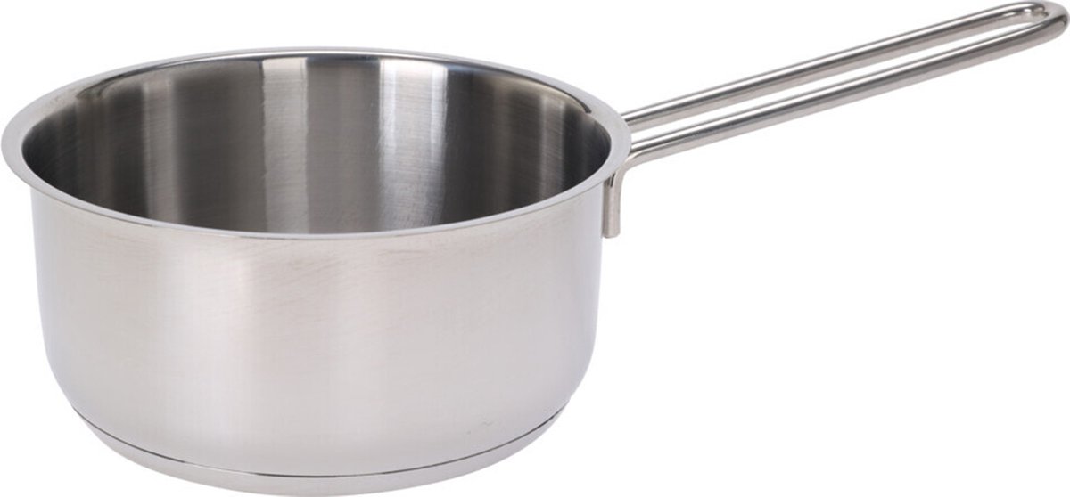 Excellent Houseware Steelpan/sauspan - 1600 ml - RVS - D16 x 8 cm