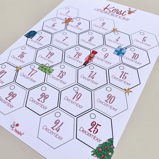 Aftelkalender - Kerst