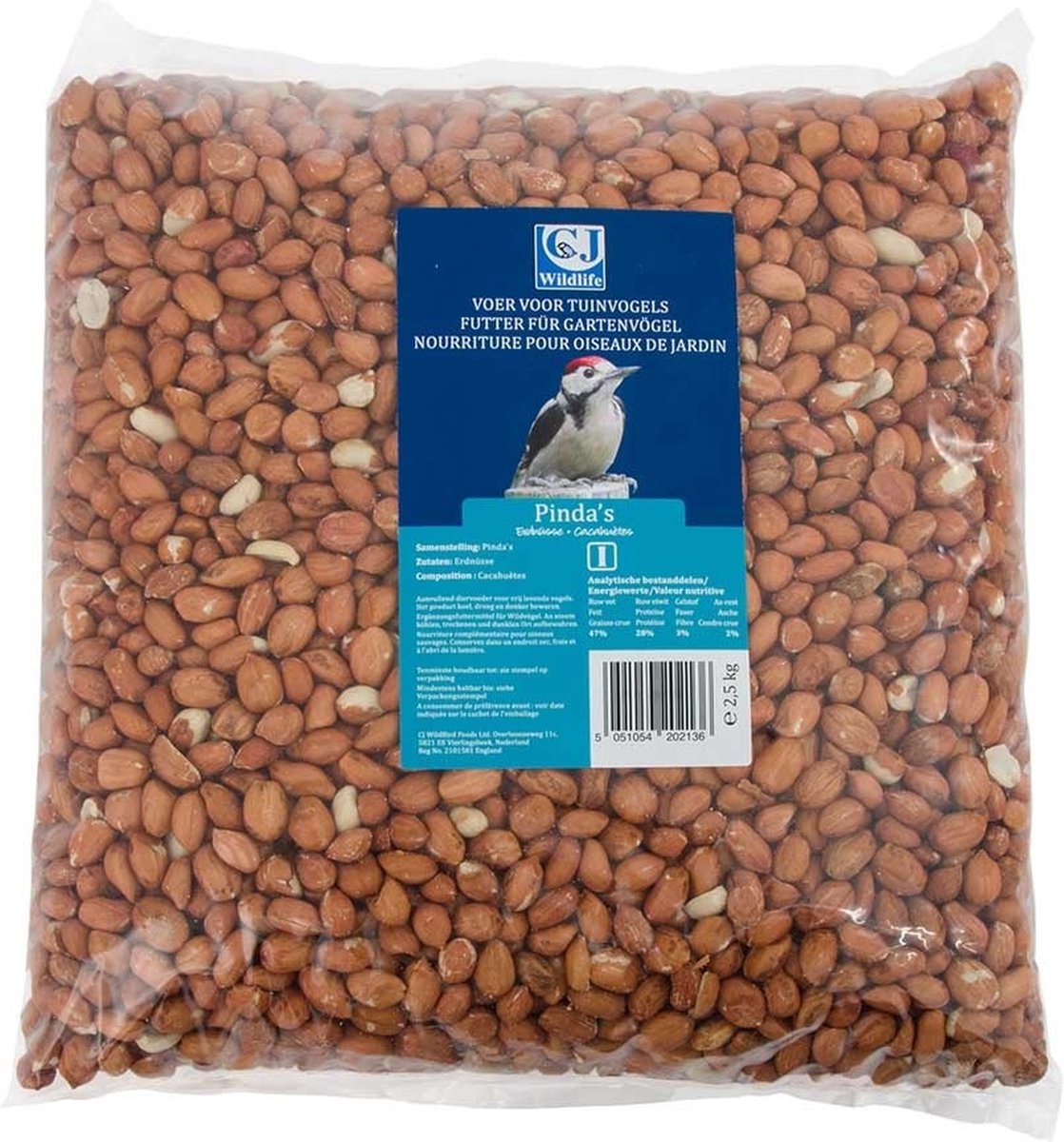 CJ Wildlife Pinda's - 2.5 KG
