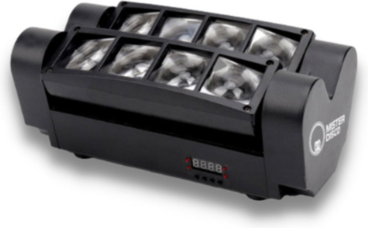 Discolamp LED Light Beam Moving Head - DMX - RGBW - 8x10W