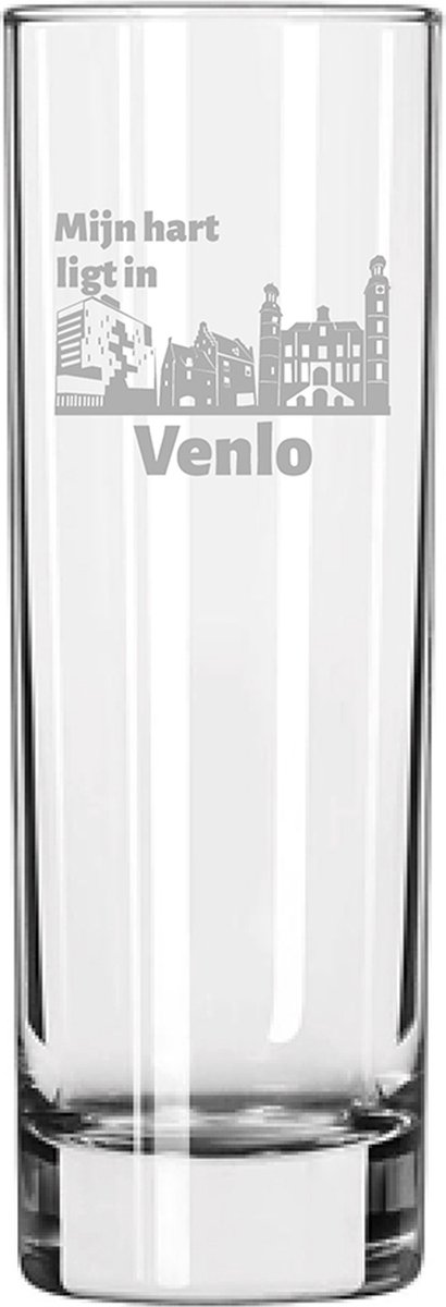 Gegraveerde longdrinkglas 22cl Venlo