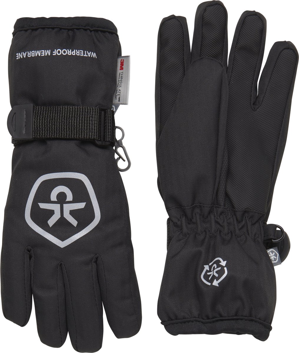 Color Kids - Waterdichte handschoenen voor kinderen - Phantom - maat XL (8-12yrs)