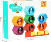 Grab the Bee game - Educatief speelgoed - Montessori Speelgoed - 3+ - Cadeau voor jongens en meisjes - Sorteerspel