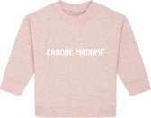 Sweater Croque Madame Heather Pink 18-24 mnd