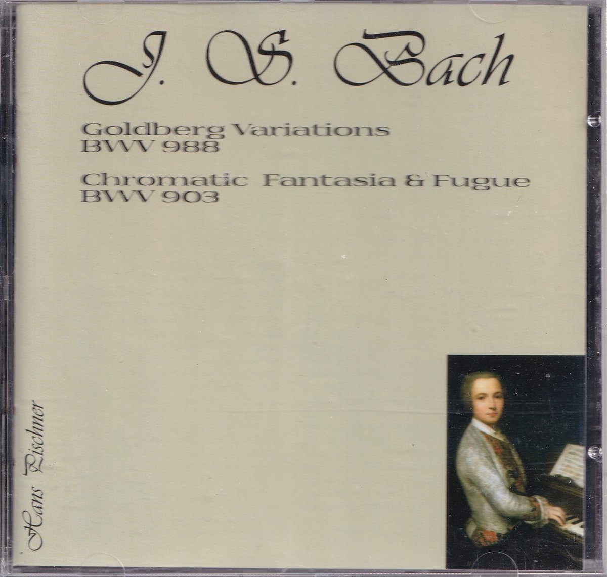 Goldberg Variations, Chromatic Fantasia and Fugue - Johann Sebastian Bach - Hans Pischner