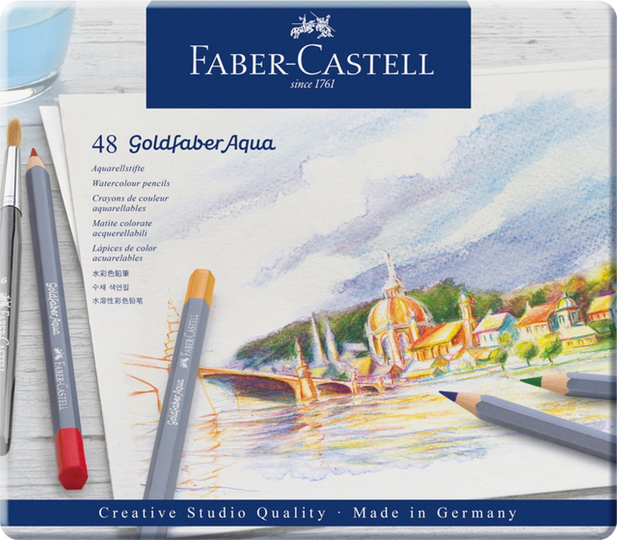 Kleurpotlood faber-castell gf aquarel 48st assorti | Set a 48 stuk | 20 stuks