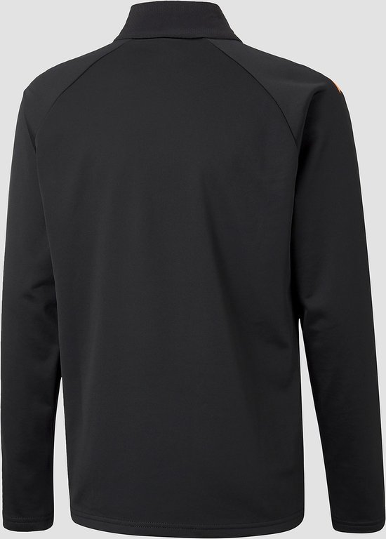 Puma Teamliga Voetbaltop / Sporttrui - Met Rits - Zwart/Oranje Kinderen -  Maat 164 | bol.com