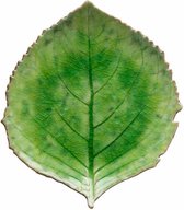 Costa Nova Riviera - servies - schaaltje blad - groen - aardewerk -  set van 8 - rond 21,8 cm