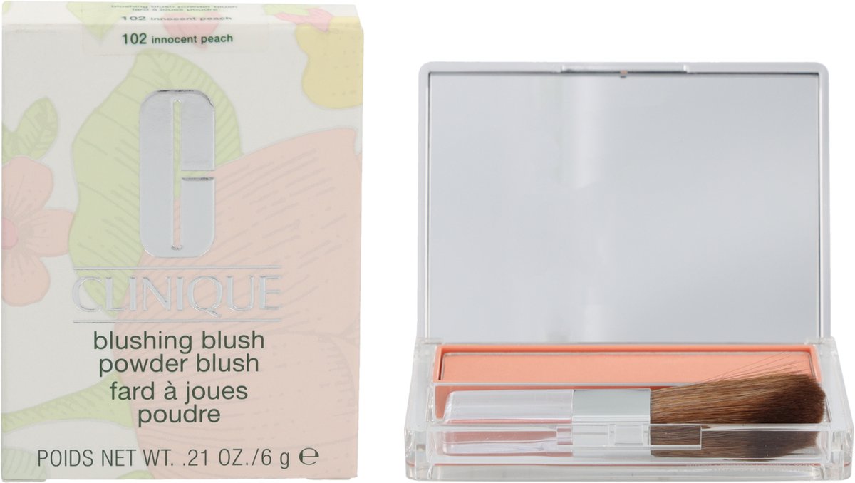 Clinique Blushing Blush Powder Blush - 102 Innocent Peach | bol.com