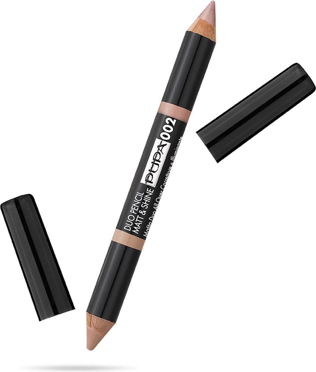 Goedkoopste PUPA Milano Duo Pencil Matt & Shine oogconcealermake-up 4,2 g 002 Matt & Shine Rose