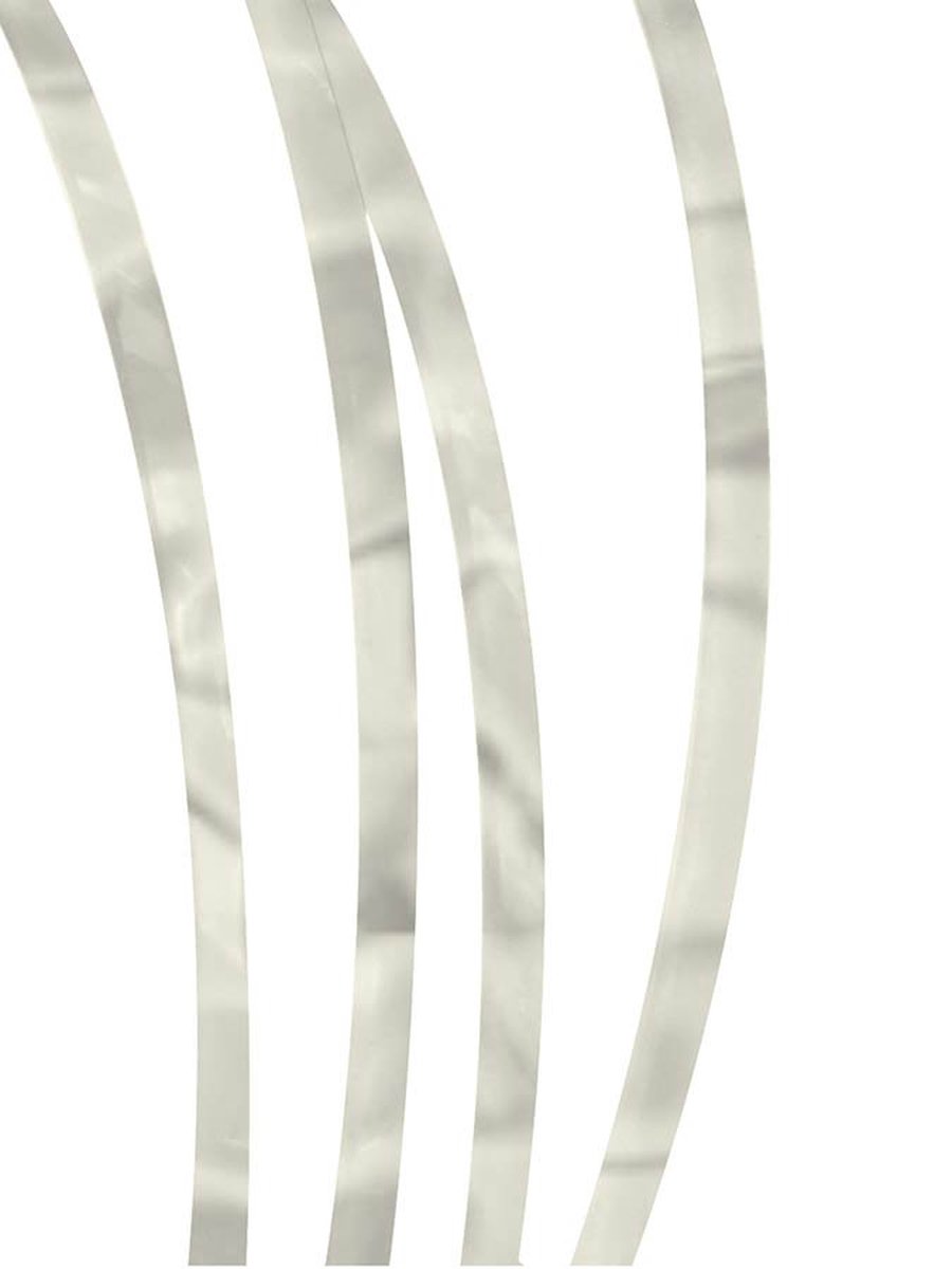 Gitaarbinding Celluloid Incudo IN459 1600x6x1,5mm Pearloid White
