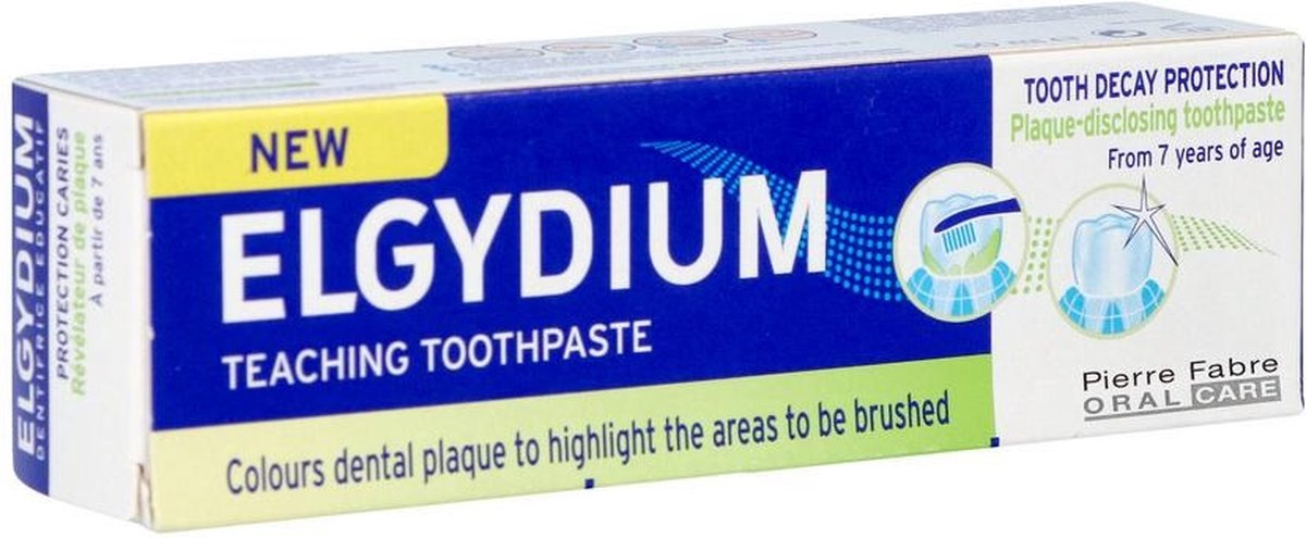 ELGYDIUM Educatieve Tandpasta- tandplak verklikker