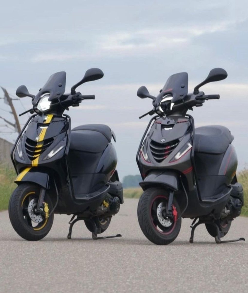 Piaggio Zip Accessoire Scooter Stickers Stickerpakket Striping