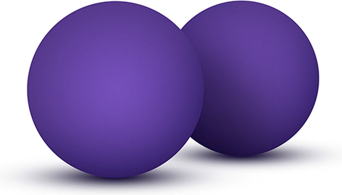 Goedkoopste Blush Vaginale balletjes LUXE DOUBLE O KEGELBALLS 40GRAMS Paars