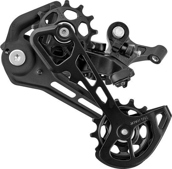 Achterderailleur 11speed Shimano Deore M5100 SGS directe montage zwart bol