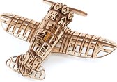 Eco Wood Art 3D Mechanische Puzzel Airplane, 1607, 42x28,7x15,4cm