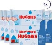 Huggies billendoekjes - Pure - 4032 doekjes (56sc x72)