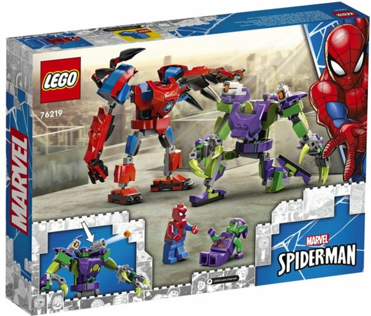 Lego Marvel 76219 Spiderman & Green Goblin mechagevecht — afbeelding 21
