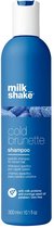 Milk_Shake Cold Brunette Shampoo 300ml - Normale shampoo vrouwen - Voor Alle haartypes
