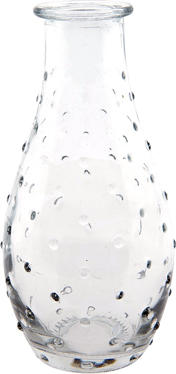 Clayre & Eef Vaas Ø 7x14 cm Glas