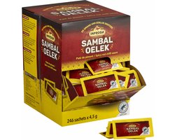 Inproba | Sambal Oelek | Dispenserdoos | 246 Sachets