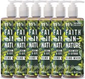 FAITH IN NATURE - Hand Wash Seaweed & Citrus - 6 Pak - Voordeelverpakking