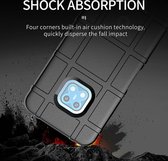 Mobigear Hoesje geschikt voor Nokia XR20 Telefoonhoesje Flexibel TPU | Mobigear Rugged Shield Backcover Shockproof | Schokbestendig XR20 Telefoonhoesje | Anti Shock Proof - Blauw