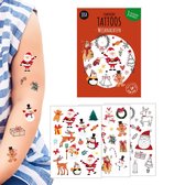 Kinder Tattoo- Tattoo voor kinderen - Tattoo set Kerst - Kerstmis - Verwijderbare Tattoo - Tijdelijke Tattoo voor kinderen - Uitdeelcadeautjes - Verschillende motieven