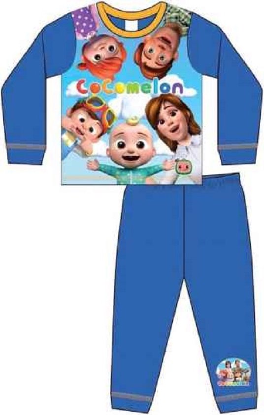Cocomelon pyjama - blauw - Coco Melon pyama - maat 86