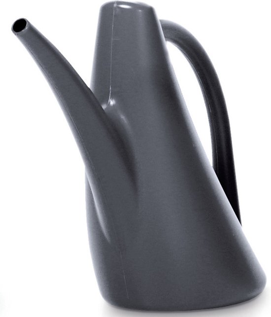 Prosperplast Gieter - antraciet - kunststof - 1.5 liter - gieters voor binnen en buiten