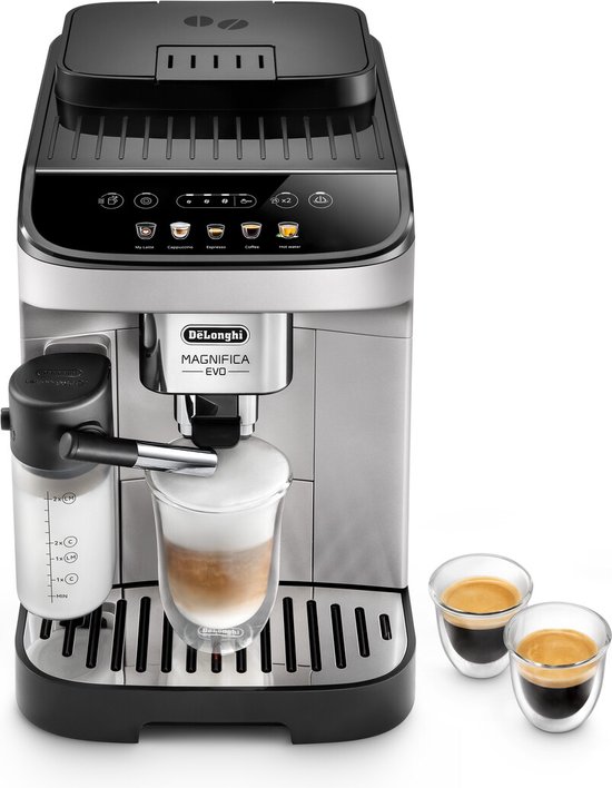 De'Longhi ECAM290.61.SB Magnifica EVO - Volautomatische espressomachine - Zilver/Zwart