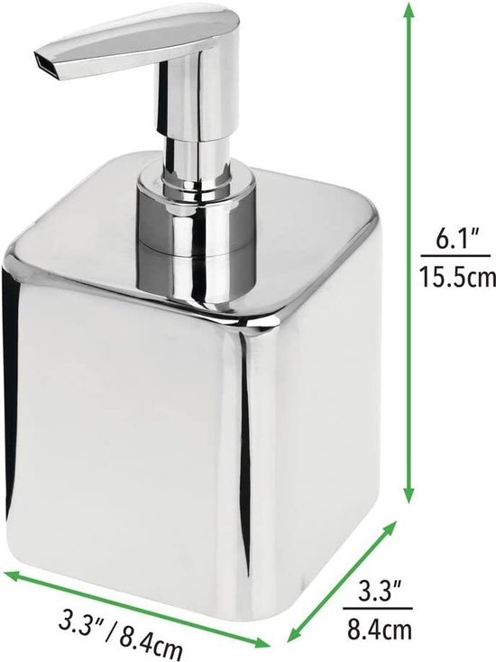 WENKO Zeepdispenser Padua Van Bamboe - Navulbaar 220 Ml