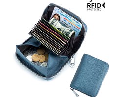 RFID Portemonnee - Kaarten & Munten – Blauw