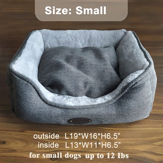 JACK AND VANILLA Kattenbed Posh Mint-XS – 45x40 Cm, Afneembare Wasbare Hoes, Stijlvol Mint Design
