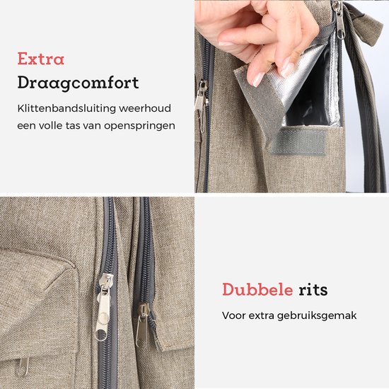 Sac à dos de pique-nique complet Sac de pique-nique - sac à dos de refroidissement - pour 4 personnes avec grand sac isotherme et glacière détachable avec planche à découper et ensemble sel et poivre - Topper d'été 2020