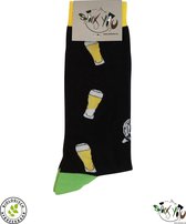Sockyou vrolijke biertjes bamboe sokken maat 45 - 48