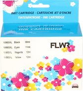 FLWR - Cartridges / HP 903XL Multipack / zwart en kleur / Geschikt voor HP