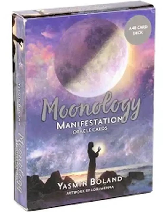 Moonology Manifestation Oracle A 48Card Deck and PDF Guidebook